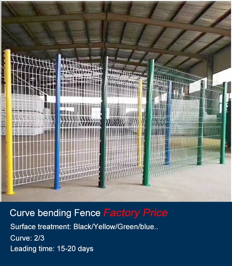 Curve Bending Fence